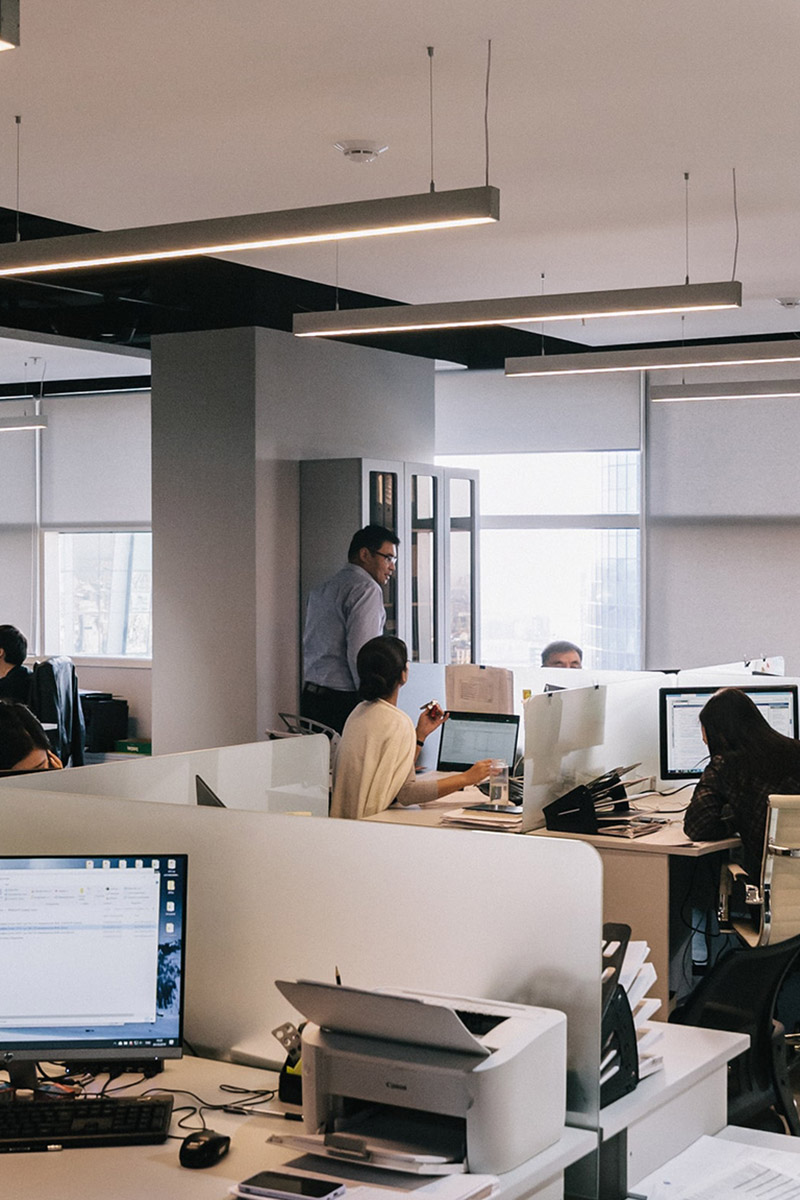 Image of office space room with clean air concepts of texas