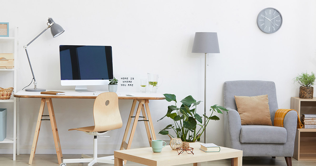 image of office with air filtering clean air concepts of texas